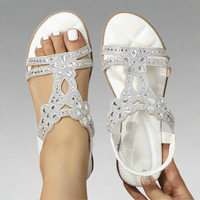 Emmelie | Boho-Sandalen für himmlischen Komfort – Weiß