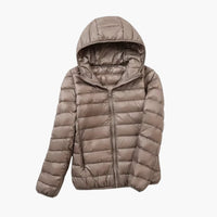 Emilia | Ultraleichte Wattierte Jacke – Khaki