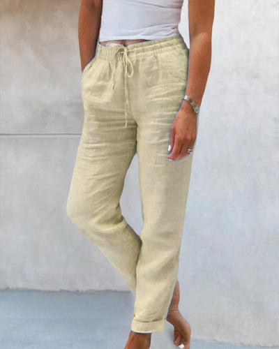 Veronica | Lässige Hose mit geradem Bein