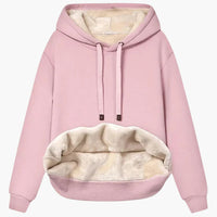 Theresa | Kuscheliger Wendepullover – Rosa