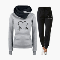 Barbara | Bequemes Set – Grau
