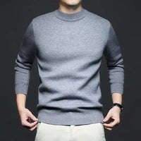 Ryan - Feinmaschiges Poloshirt für Männer – Grau