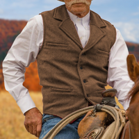 Levi™ | Elegante Klassische Weste – Khaki