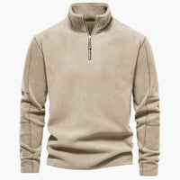Claude | Exklusiver Fleecepullover – Beige