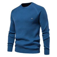 Herren-Rundhals-Pullover – NICK – Sternenblau