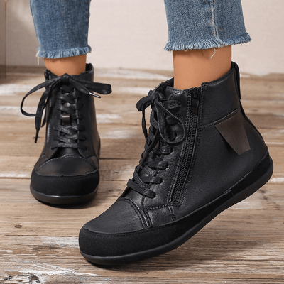 Damenstiefel Mit Reißverschluss | Schnürstiefel