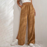 Lena Relax Hose | Lässige luftige sommerhosen damen – Braun