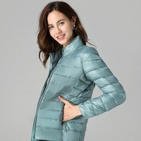 Lizzy | Ultraleichte Daunenjacke – Türkis