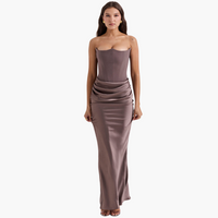 Elegantes Damenkleid – Perfekt für den Abend – Grau