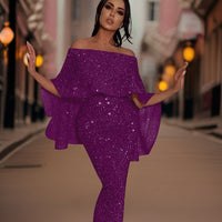 Heidi-Mode | Hochwertiges Abendkleid – Lila