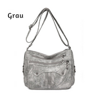 DANIELA - LÄSSIGE WASSERDICHTE TASCHE – Grau