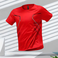 Dane - Bequemes T-Shirt – Rot