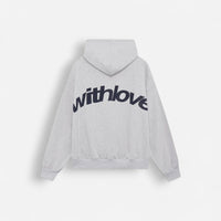 Oversize Hooded Sweatshirt – Grau
