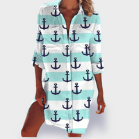 Kallie | Drapiert Kleid – Mint Grün