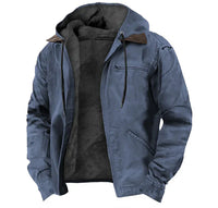 Wilhelm™ - Elegante Jacke für den Herbst und Winter. – Blau