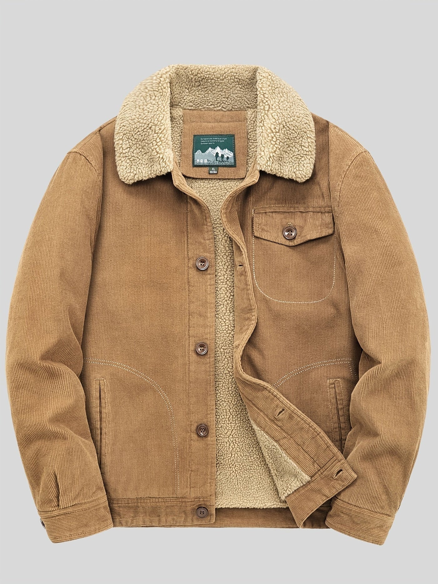 Lehmann Modehaus | Outdoor jacke mit knopfleiste herren warm