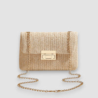 Lior | Handgeflochtene Umhängetasche – Beige