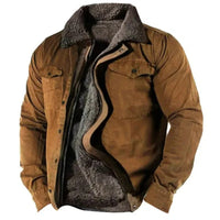 Ahvin | Klassische Westernjacke für zeitlosen Stil – Braun