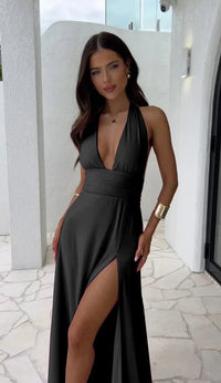 Isabella - Sexy Kleid für Frauen – Schwarz