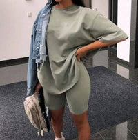 CozyChic | Loungeset in Übergröße – Khaki