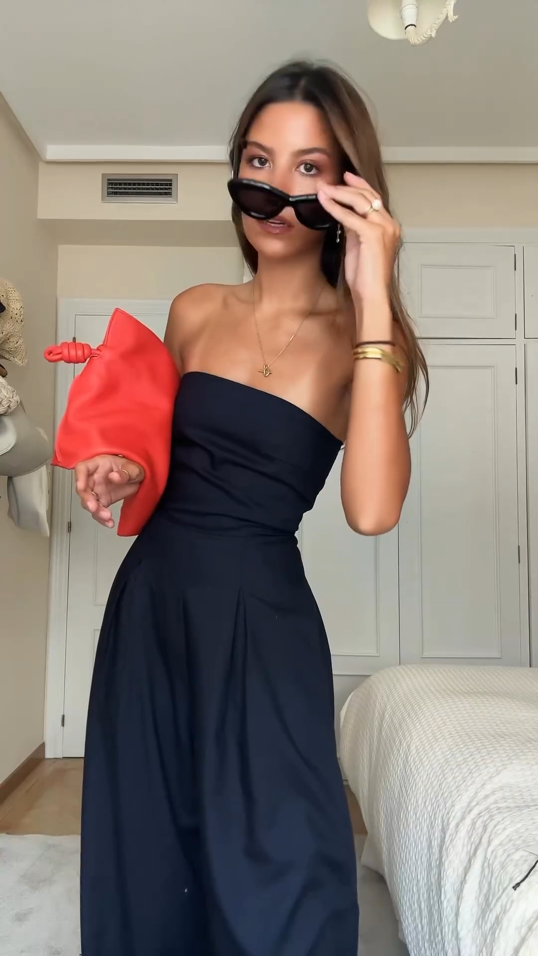 Viola - Sexy schwarzer Jumpsuit