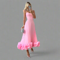 Lorelei | Elegantes Kleid für besondere Momente – Rosa