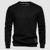 ADOLFO - ENGER UND VIELSEITIGER PULLOVER – Schwarz