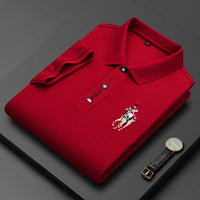 Percival | Herren Polohemd – Rot