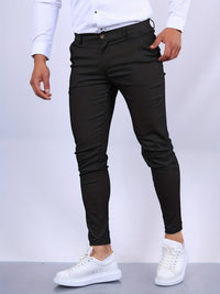 Herren Hose Slim Fit | Leicht Tragbar – Dunkelgrau