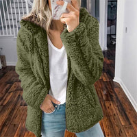 Celandine - Trendige Kapuzenjacke – Grün