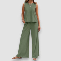 Evelin | Casual Zweiteiliges Set – Grün