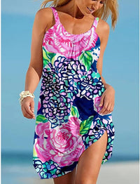 Jessica | Stylisches Sommerkleid – Hellblau