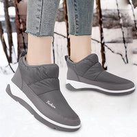 Leyvanna | Orthopädische Rutschfeste Wasserdichte Winterstiefeletten – Grau