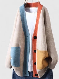 Karla | Zeitloser Damencardigan in soften Materialien – Beige