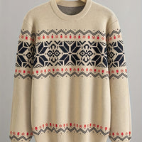 Liam | Vintage Icelandic Sweater – Khaki
