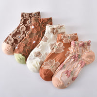 Sophia | Vintage Socken – Gemischte Farbe - 5 Paare