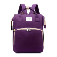 Wickelrucksack Für Damen | Mehrere Taschen – Lila