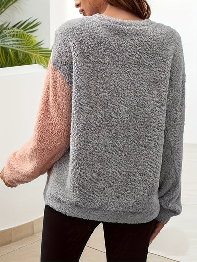 Leyanis | Kuscheliger Sweatshirt-Pullover für Damen – Trendig und Bequem