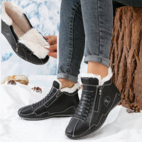 Annegret™ | Elegante Winterstiefeletten mit Wohlfühlkomfort – Schwarz