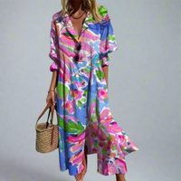 Urmina | Boho Maxikleid für stilvolle Sommermomente – Bild 4
