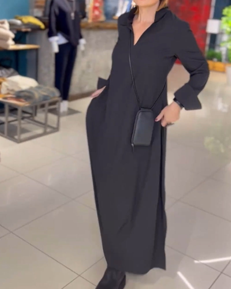 Fenella - Lockeres Maxikleid