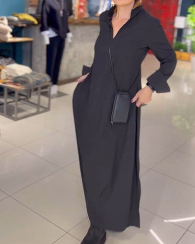 Fenella - Lockeres Maxikleid