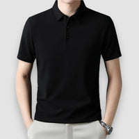 Luca | Short Sleeve Polo Shirt – Schwarz