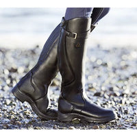Wasserdichte Hohe Damenstiefel – Schwarz
