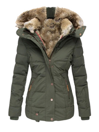 Lisa | Wärmeisolierende Damenjacke für Frauen Outdoor – Oliv