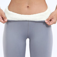 Yieseth | Erhöhte Komfort-Leggings aus dickem Samt – Grau