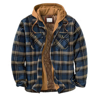 Flynn - Schicke Jacke mit Kapuze – Dunkelblau