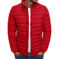 Bernard - Hervorragende und bequeme Jacke – Rot