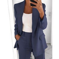 Alexes - Damenanzug mit Blazer und Hose – Marine