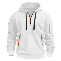 Paxton - Bequeme Kapuzenjacke – Weiß